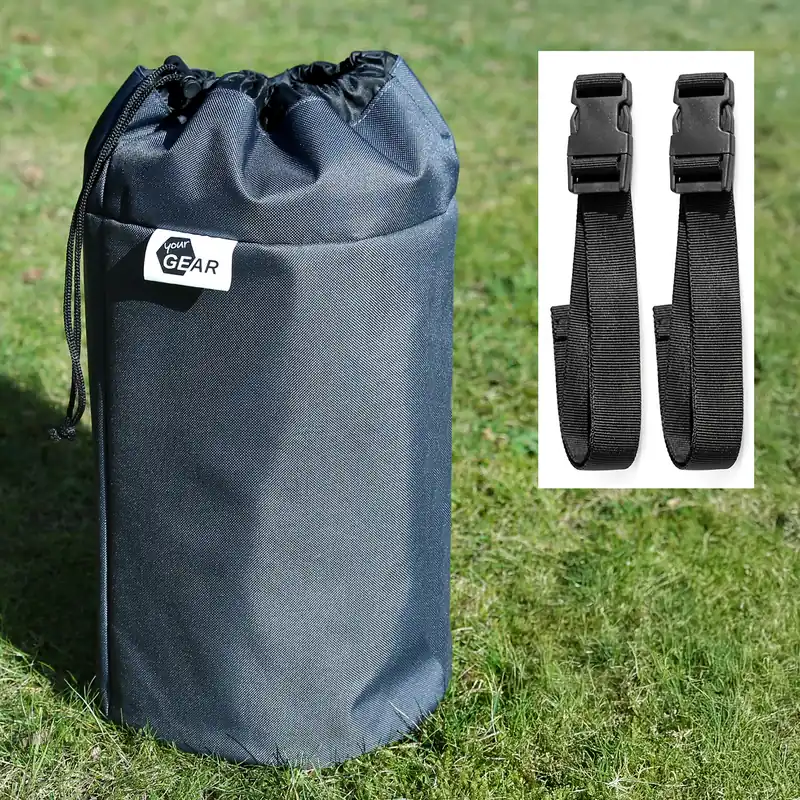 Sonderangebot your GEAR Packsack Pino für Trittstufenmatte Mantua - Beutel mit 2 Gurten für Schuhe & Zubehör