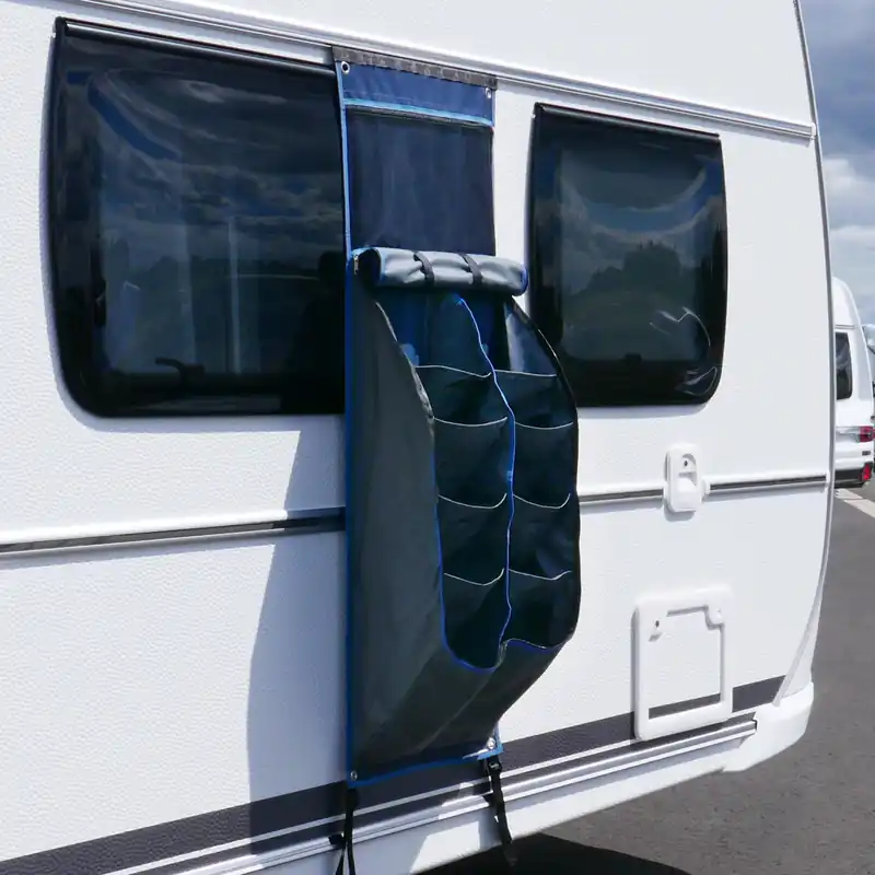 2nd Chance - your GEAR Caravan Organizer Shoe - Hängeregal für Zelt, Vorzelt, Wohnwagen 140 x 45 cm, 10 Fächer (71314) Super-Preis
