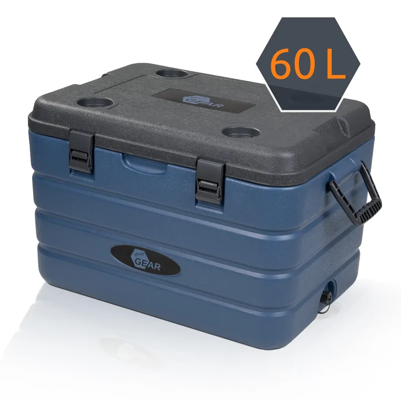 Markenware 2nd Chance - your GEAR Coolah 60 L Kühlbox passiver Kühlbehälter PU Thermo-Box warm & kalt (71535)