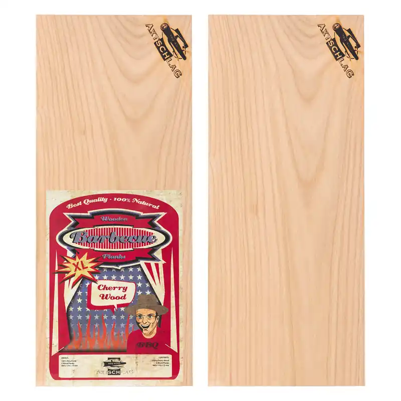Axtschlag Wood Plank Kirsche XL 2er Set 2022 Schnäppchen