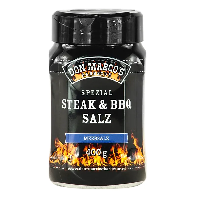 Beliebt Don Marco‘s Spezial Steak & BBQ Salz, Meersalz 400 g