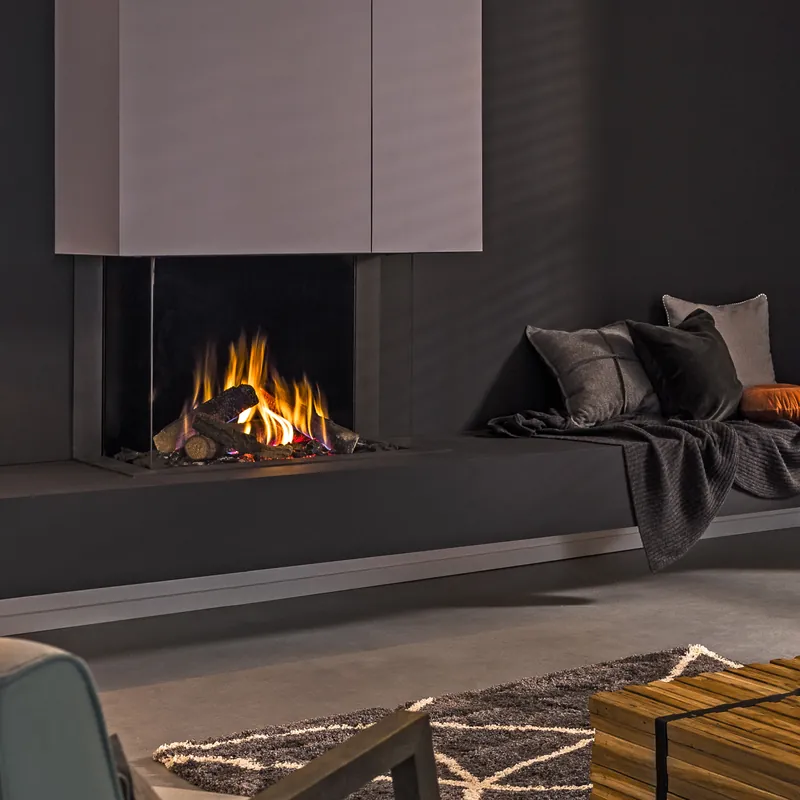 Trimline Fires Trimline 83 Panorama Gas Kamineinsatz G20 Online Kaufen