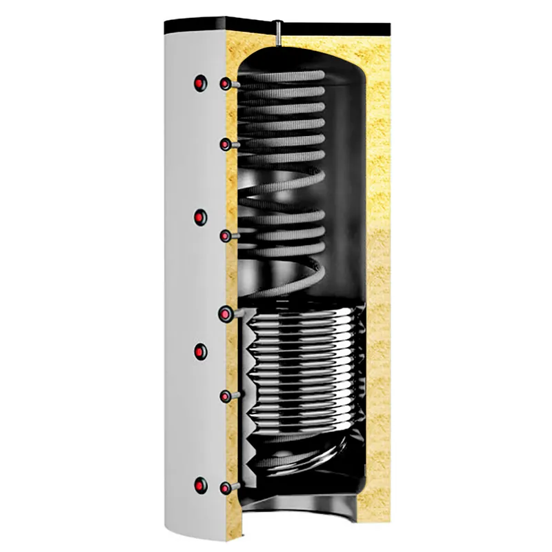 Termoventiler Hygienespeicher Laddotank HSK Speicher 2 500 (478 Liter) mit 1x Solarwärmetauscher Schneller Versand