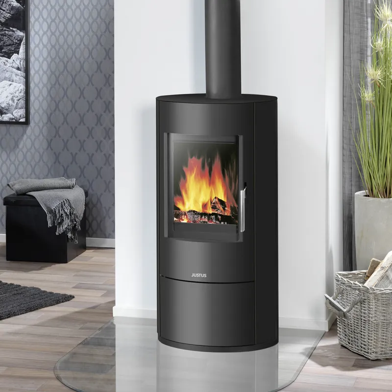 Finale Aktion Justus Austin 5 II Kaminofen Stahl Schwarz