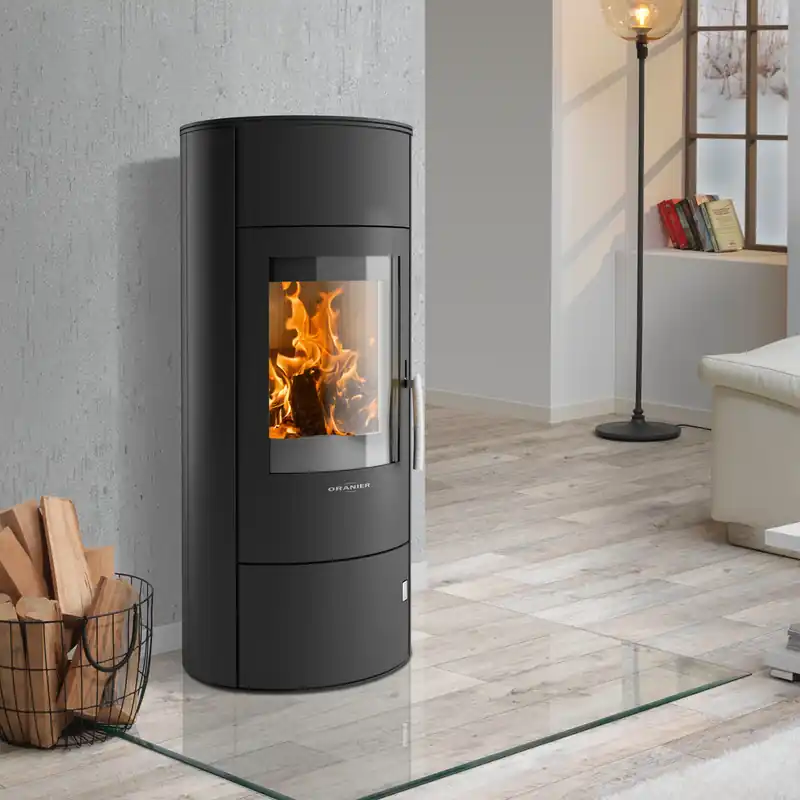 Highlight Oranier Polar W+ 2.0 Kaminofen Stahl Schwarz