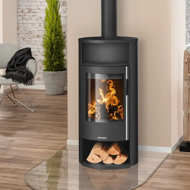 Oranier Polar Neo 6 Kaminofen Stahl Schwarz, DIBt Schnäppchen