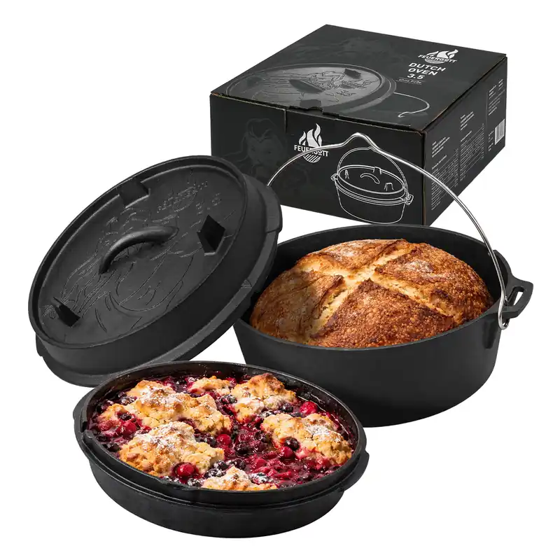 FEUERGOTT Dutch Oven 3,5 l Neue Kollektion
