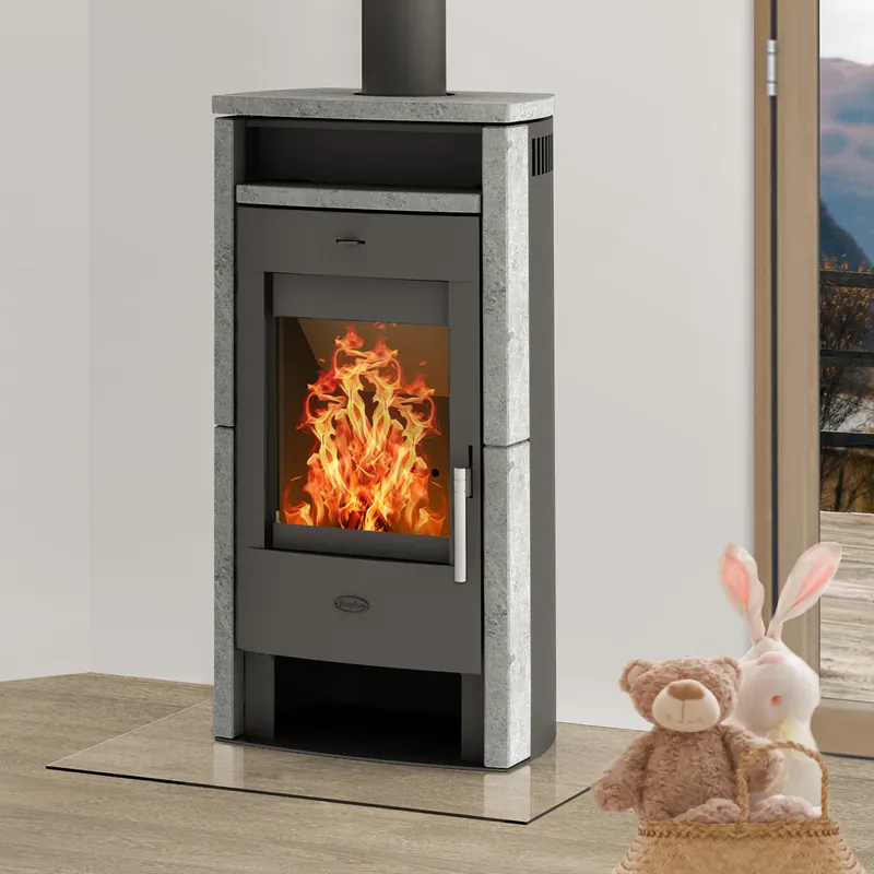 Fireplace Elite Budapest Kaminofen Speckstein Super-Preis