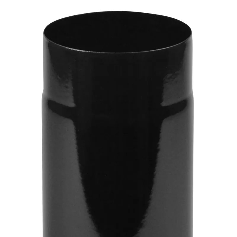 Raik Rauchrohr / Ofenrohr Emaille 120mm - 250mm Schwarz Top-Seller
