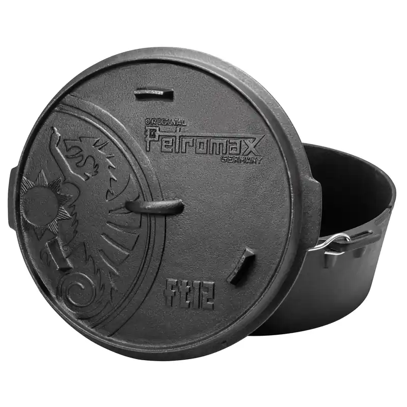 Petromax Feuertopf ft12-t ohne Füße Echt