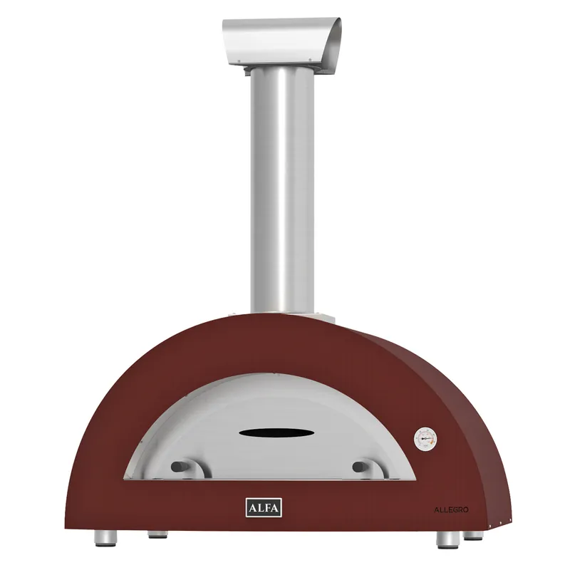 Alfa Forni Pizzaofen Allegro Antikrot ohne Unterbau + Ventura Pizza-Set (4-tlg.) gratis Schnäppchen