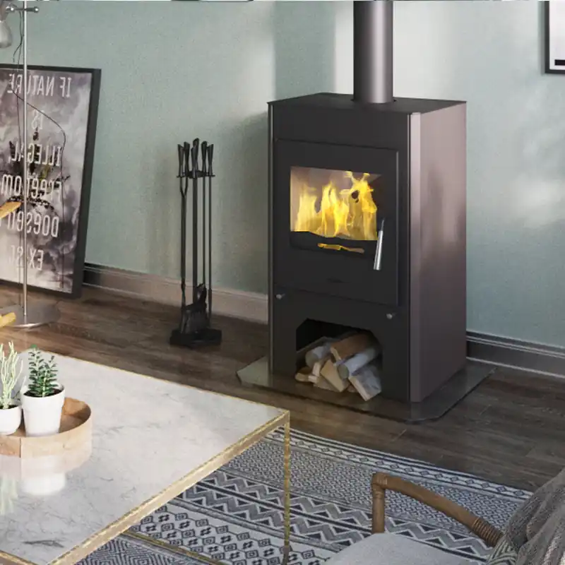 Markenware HS Flamingo Espo 3 Kaminofen Grau