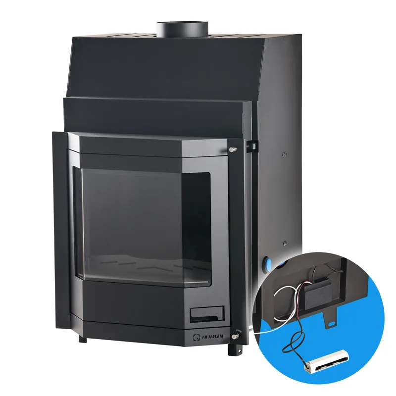 Aquaflam 25 Prisma Basic Wasserführender Kamineinsatz Neue Kollektion