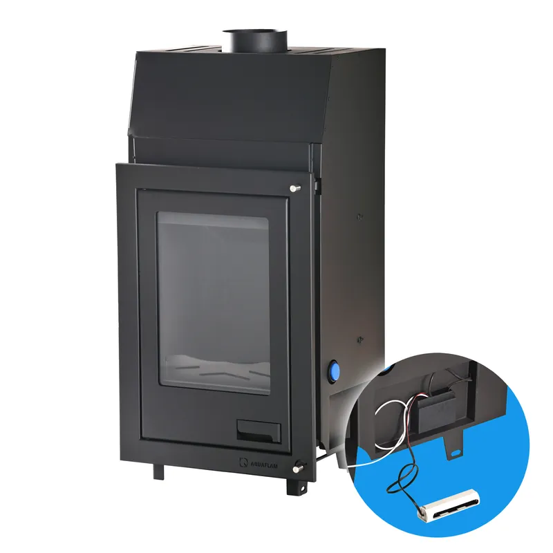 Billig Aquaflam 12 Flat Basic Wasserführender Kamineinsatz