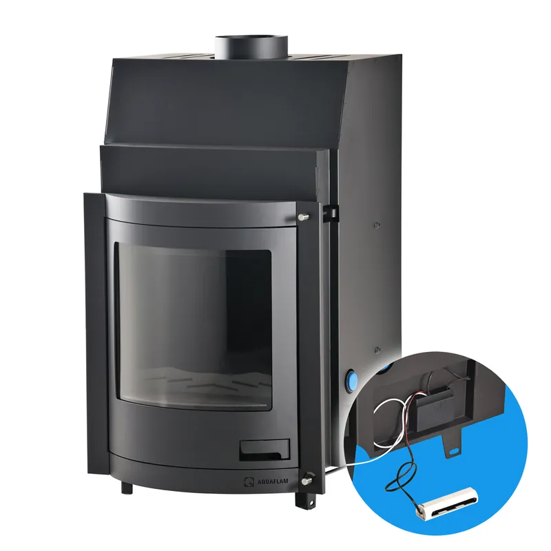 Preisreduziert Aquaflam 17 Panorama Basic Wasserführender Kamineinsatz