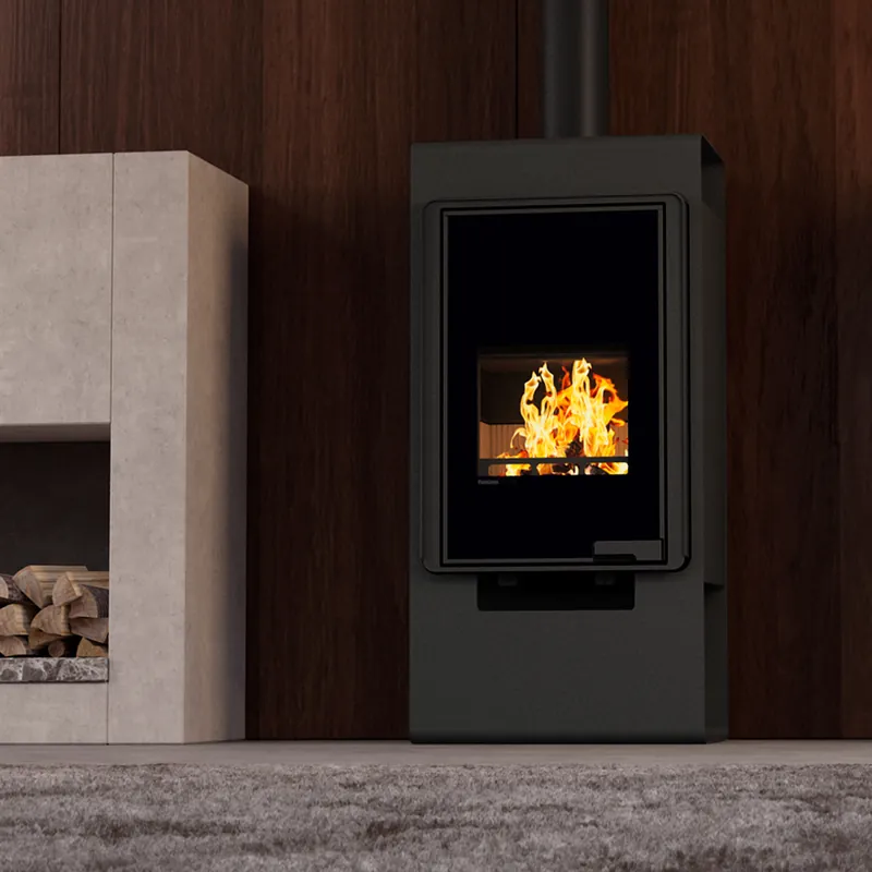Direktkauf HS Flamingo Deluxe Singa Kaminofen Schwarz