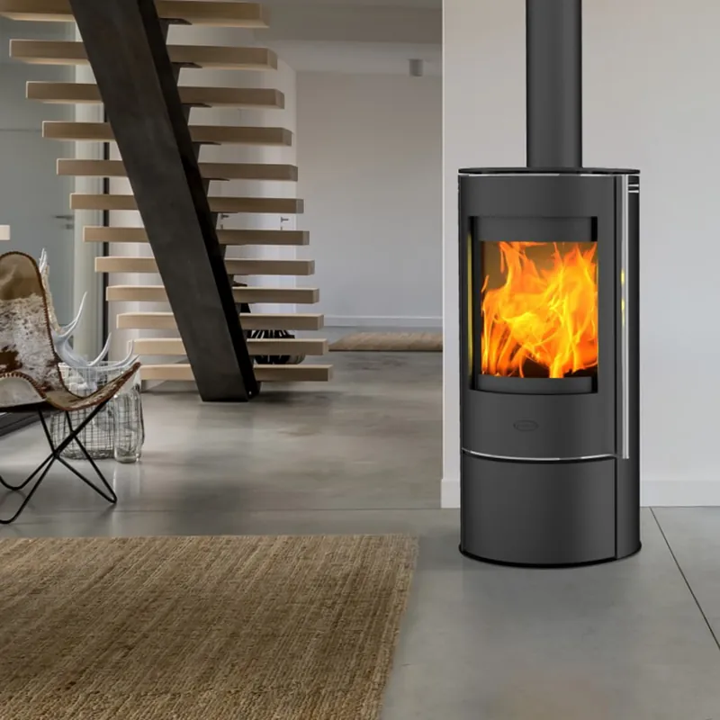 Abverkauf Fireplace Rondale Kaminofen Stahl Schwarz