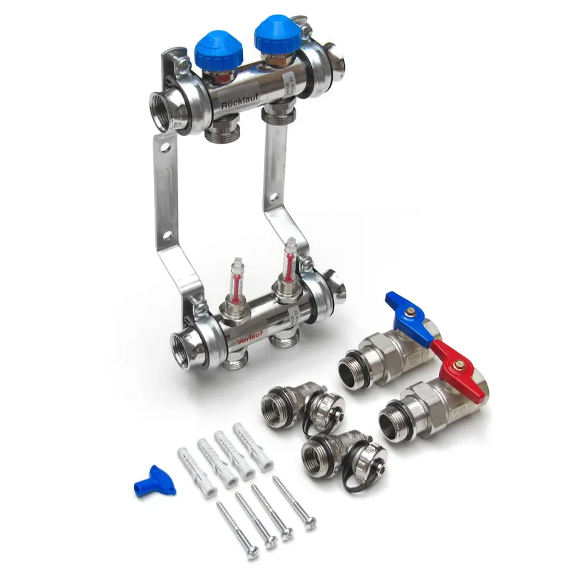 Heizkreisverteiler VA05 Watts, für Verteilerschrank VSU-2 Preisknaller