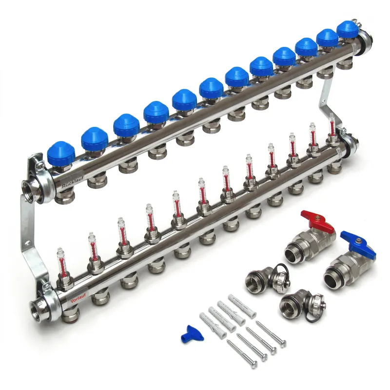 Heizkreisverteiler VA12 Watts, für Verteilerschrank VSU-4 Saisonangebot