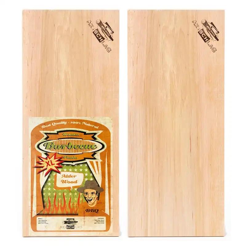Axtschlag Wood Plank Erle XL 2er Set Nur Für Kurze Zeit