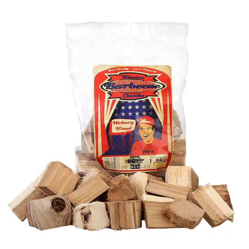Axtschlag Wood Chunks Hickory Zertifiziert
