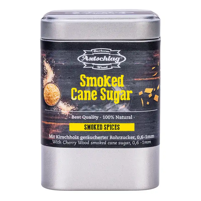 Axtschlag Smoked Spices Geräucherter Rohrzucker 150 g Dose Highlight