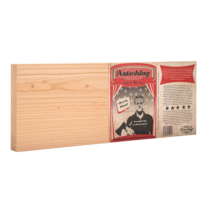 Axtschlag Cut & Decor S Schneid- und Anrichtbrett Kirschholz Sichere Zahlung