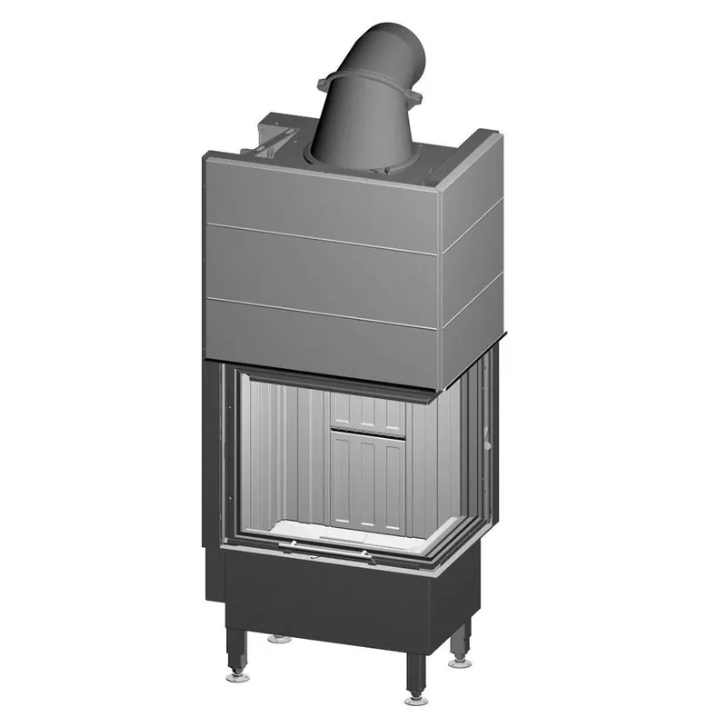 Spartherm Varia 2R-55h H2O Kamineinsatz wasserführend Ecke Geprüft