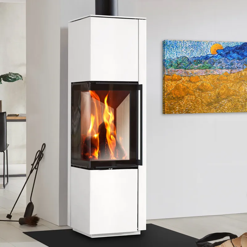 Spartherm Piko L Kaminofen Weiß Zertifiziert