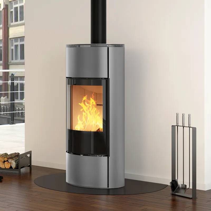 Spartherm Senso M H2O wasserführender Kaminofen Titan / Titan Preiswert
