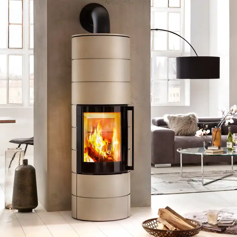 Spartherm ambiente a4 wasserführender Kaminofen Stahl Perle RLU Billig