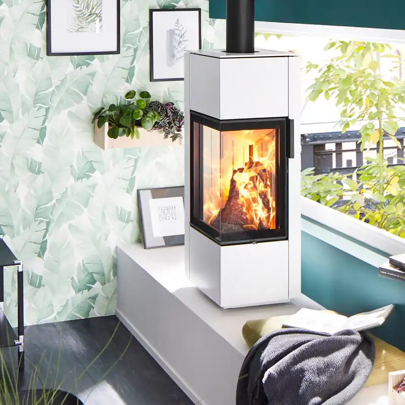 Angebot Spartherm Piko S steel Kaminofen Weiß