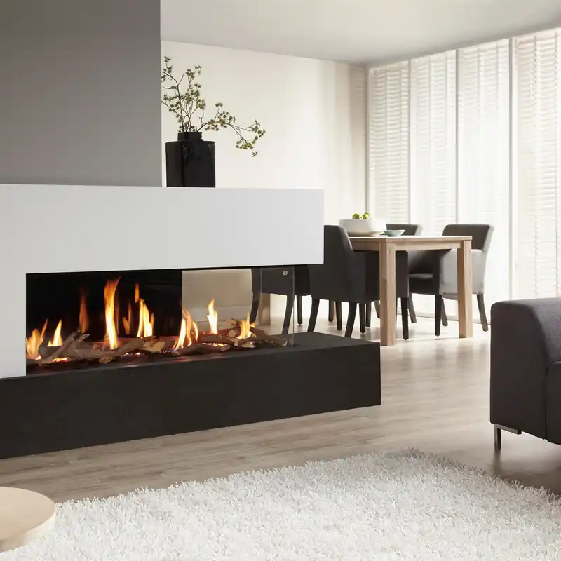 Spartherm DRU Metro 130XTL-41 RCH Gas-Kamineinsatz G31 / Rechts / Ceraglas / Clear View Direkt Vom Hersteller