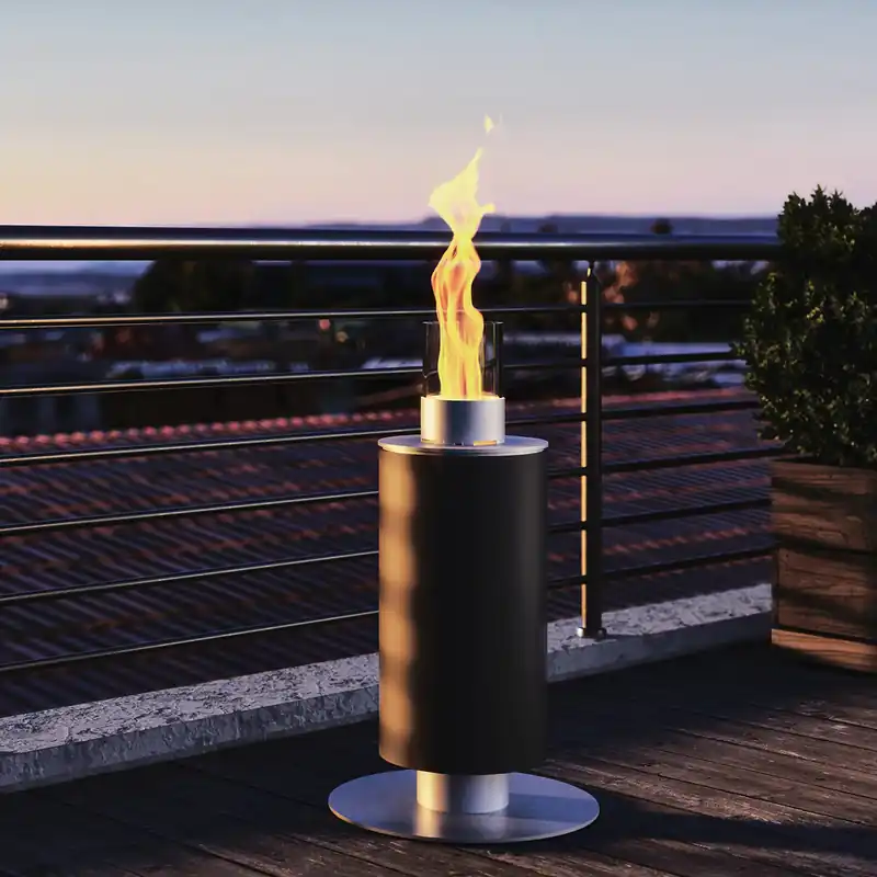 Heißes Angebot GRDN Kalayo tubo S Feuersäule Schwarz