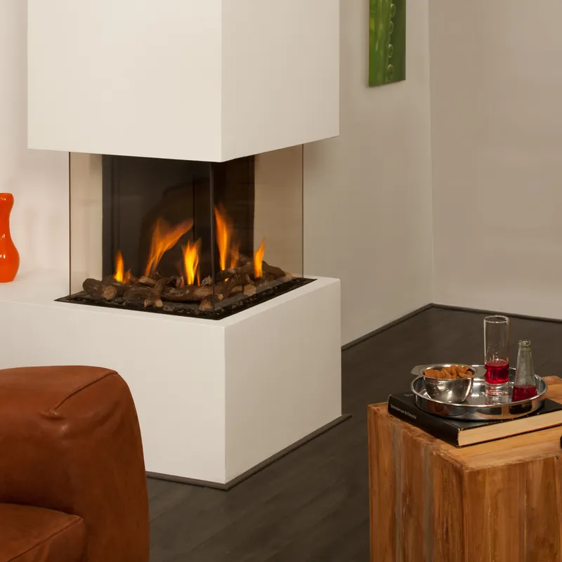 Jetzt Bestellen Trimline Fires Trimline 2050 On the Corner AR Gas Kamineinsatz G30/G31