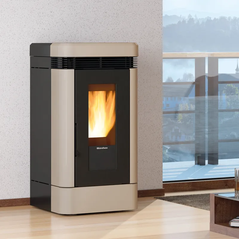Extraflame Lucia Plus Pelletofen Tortora Neue Kollektion