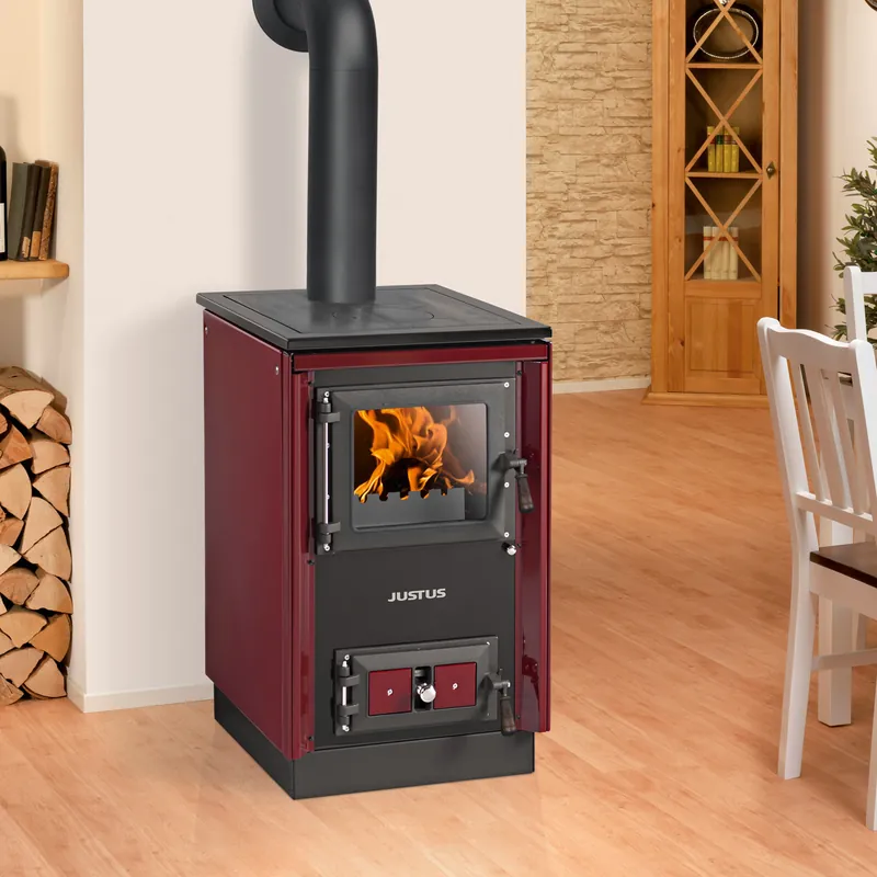 Justus Rustico-50 2.0 Küchenofen Bordeaux Heißes Angebot