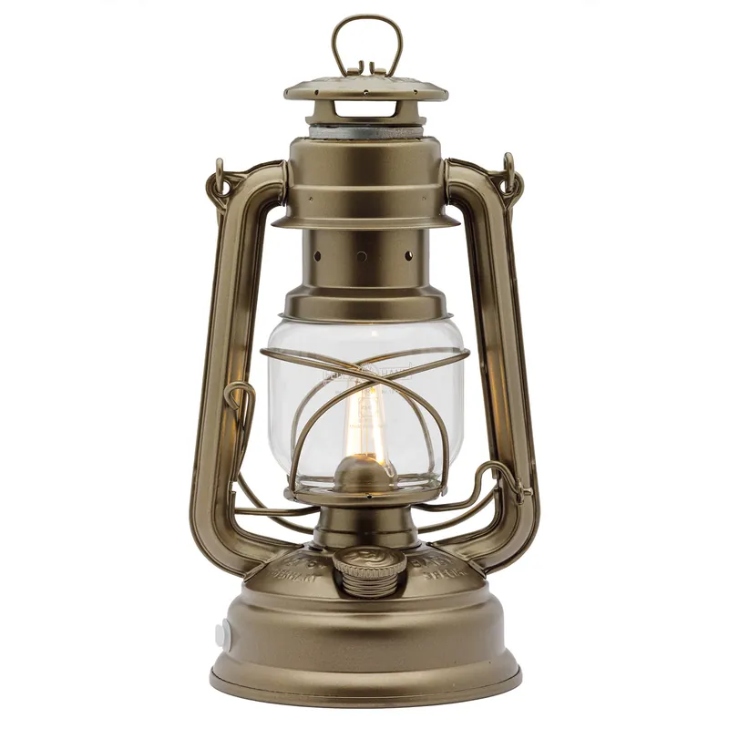 Feuerhand LED-Laterne Baby Special 276 Bronze Begrenztes Angebot