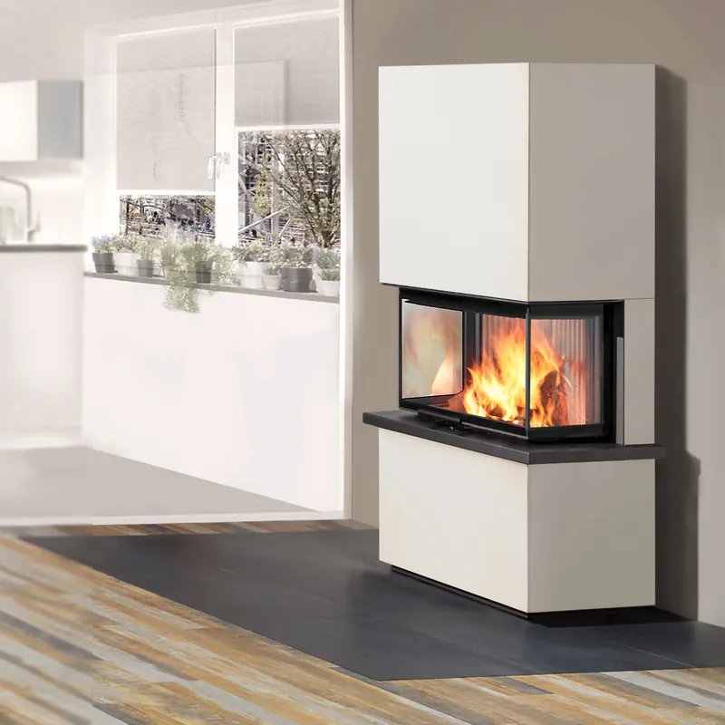 Geprüft Olsberg Osorno TopStone Kaminofen Kalkstein beige teramo natura
