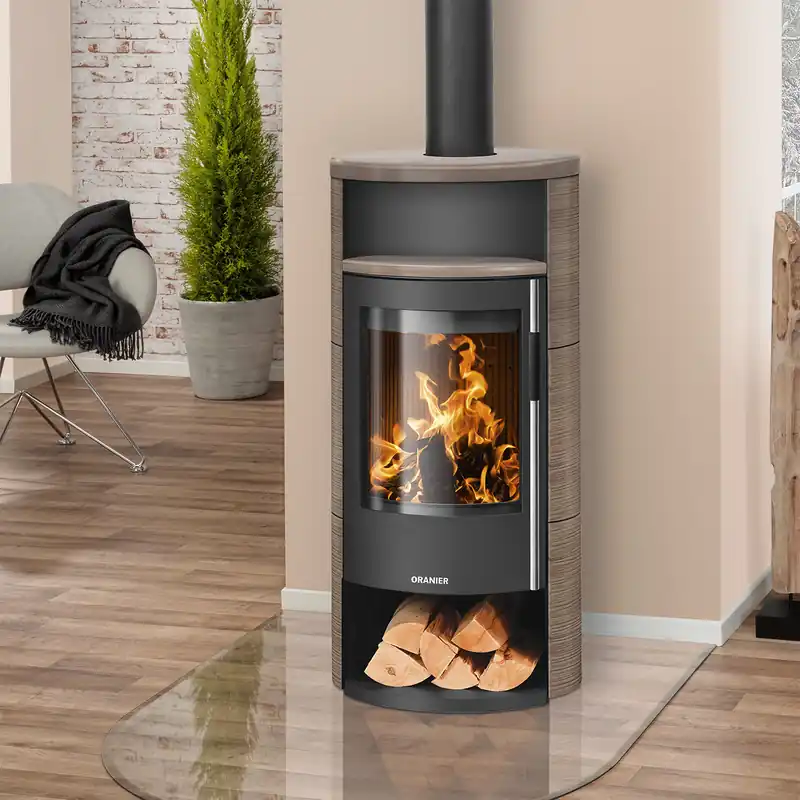 Oranier Polar Neo 6 Kaminofen Stahl Schwarz / Keramik Grappa, DIBt Online Kaufen