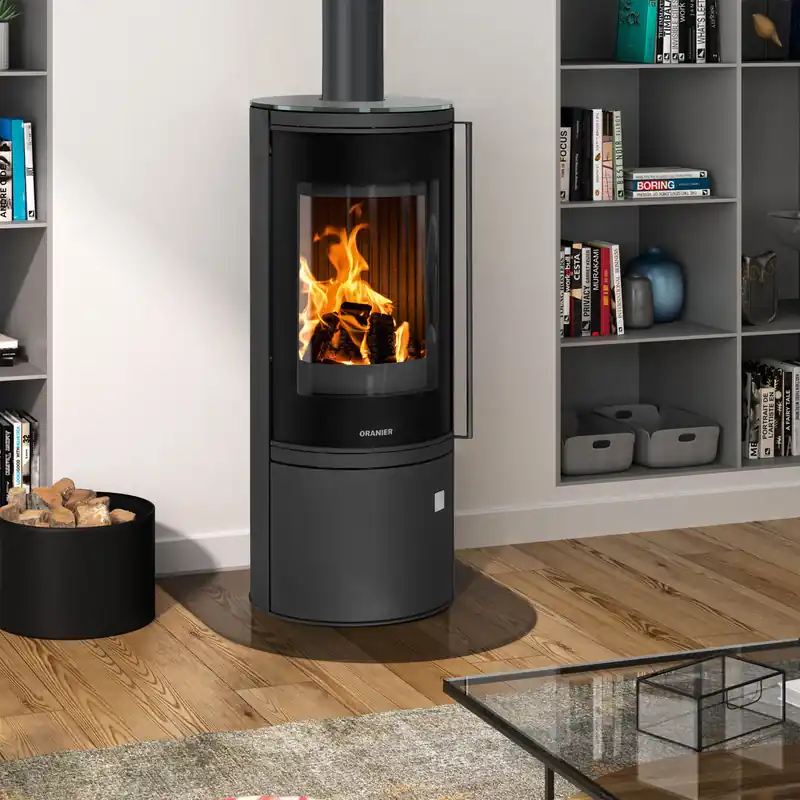 Oranier Arena 2.0 Kaminofen Stahl Schwarz mit Abdeckplatte Glas Jetzt Bestellen