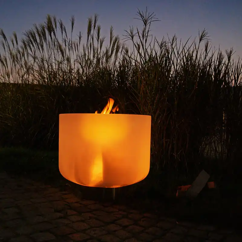 Comfy Moments Glas-Feuerschale Ø 60 cm Heißes Angebot