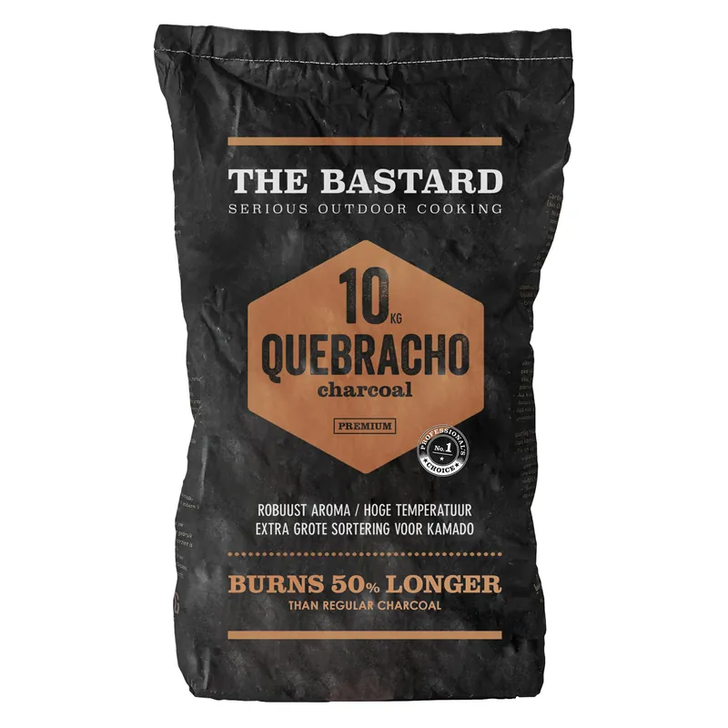 The Bastard Paraquay White Quebracho Holzkohle 10 kg Garantierte Lieferung