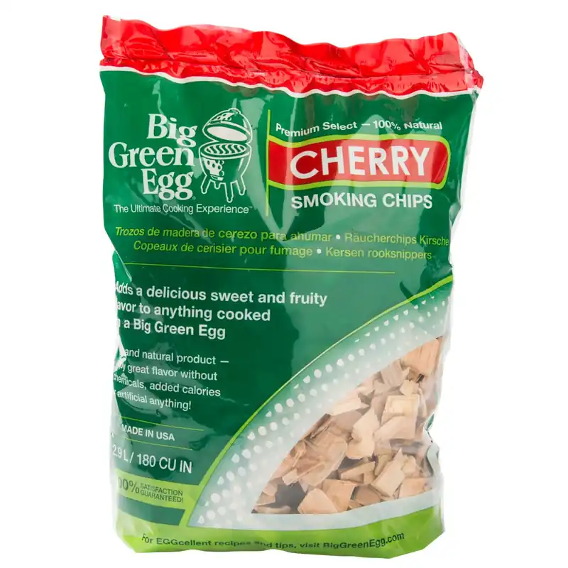 Abverkauf Big Green Egg Holzchips Kirsche 2,9 Liter