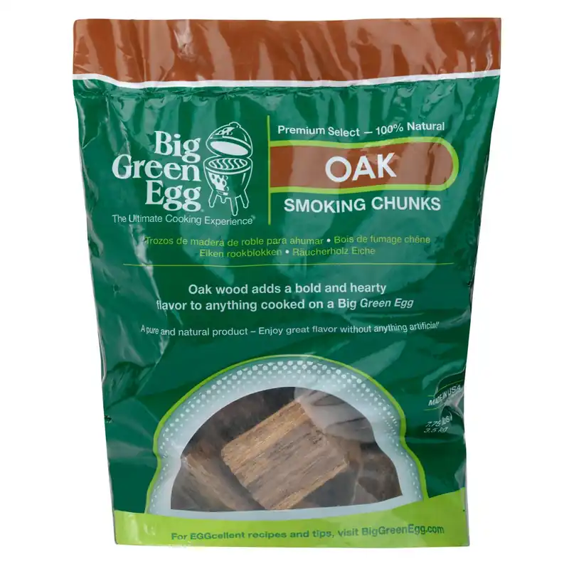 Big Green Egg Eiche Wood Chunks 9 Liter Beliebt