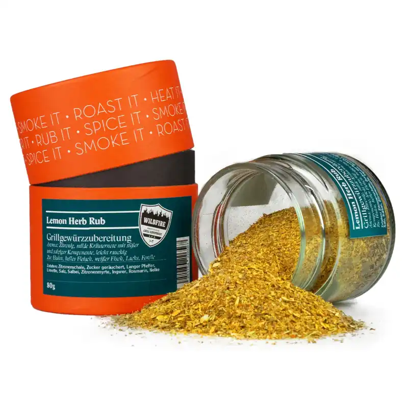 Neue Ware Big Green Egg Lemon Herb Rub 80 g