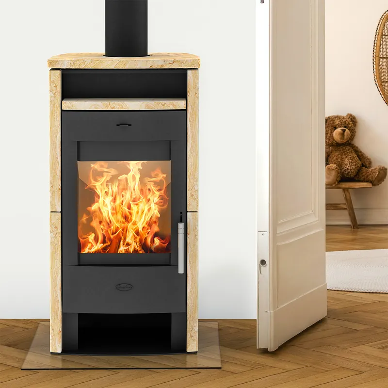 Fireplace Elite Budapest Kaminofen Sandstein Super-Preis