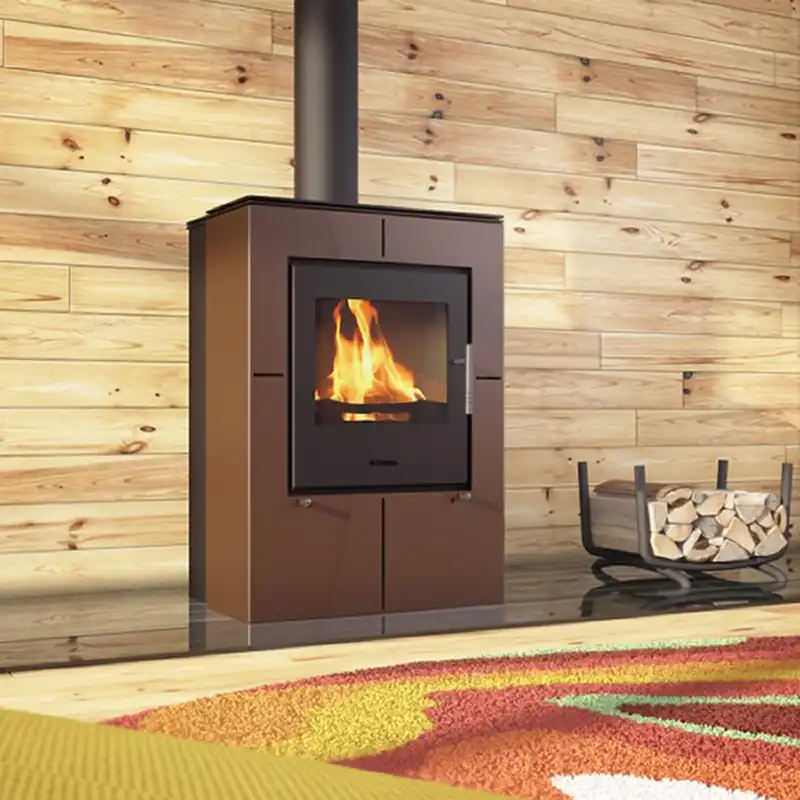 HS Flamingo EVENES Kaminofen Samet Brown Neuheit