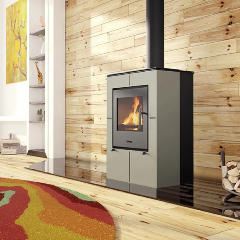 Preisreduziert HS Flamingo EVENES Kaminofen Olive