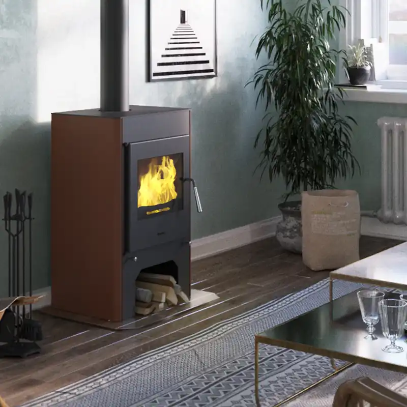 HS Flamingo Espo 3 Kaminofen Braun Begrenztes Angebot
